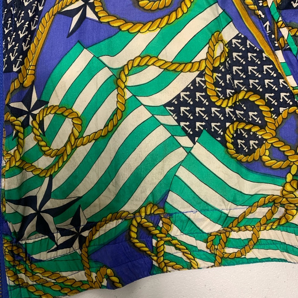 Colorful Patterned Bomber Jacket - Picture 2 of 4